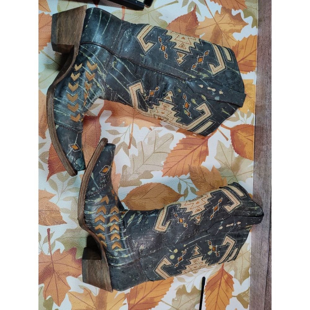 Corral Cowboy Boots Women's Size 7.5 Vintage VTG